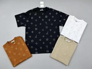 Men T-shirts stone design - 10 pcs