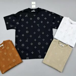 Men T-shirts stone design - 10 pcs