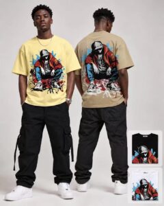 Men Graphic T-shirts - 10 pcs