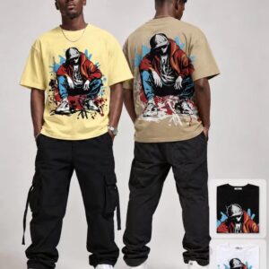 Men Graphic T-shirts - 10 pcs